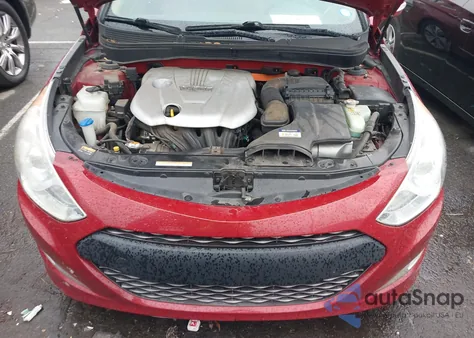 2013 Hyundai Sonata Hybrid Limited из США, поврежденный, VIN KMHEC4A4XDA081137